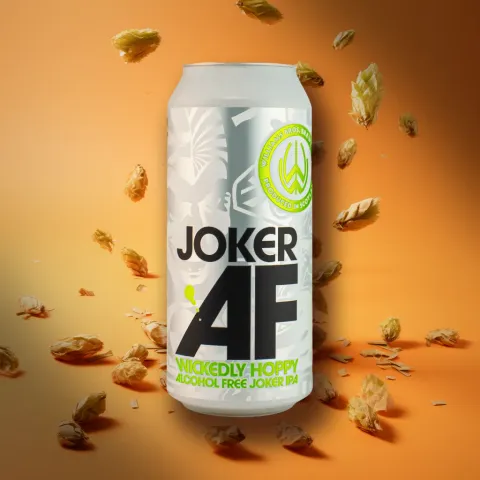 Williams Bros Brew 'Joker AF' Alcohol-Free Wickedly Hoppy IPA (0.5% ABV)