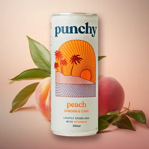 Punchy Peach, Ginger, Chai (0% ABV)