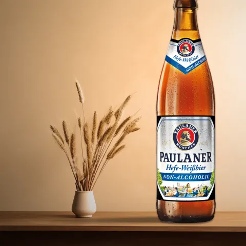 Paulaner Hefe-Weissbier Non-Alcoholic Beer (0.0% ABV)