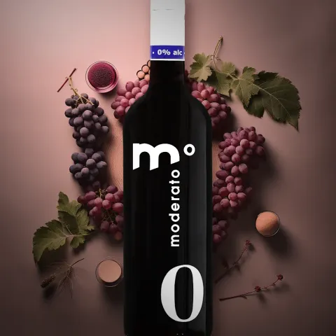 Moderato Alcohol-Free Red Wine (0.0% ABV)