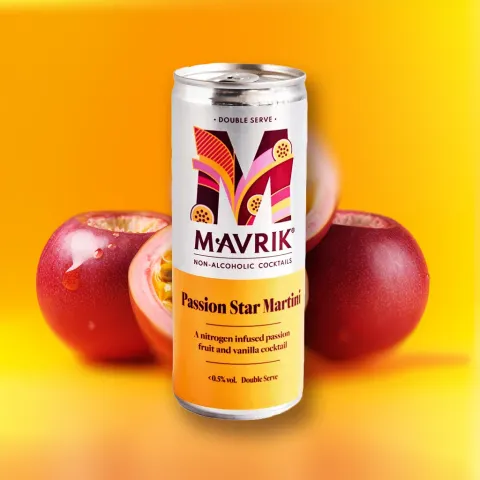 Mavrik Non-Alcoholic Passion Star Martini Cocktail (0.5% ABV)