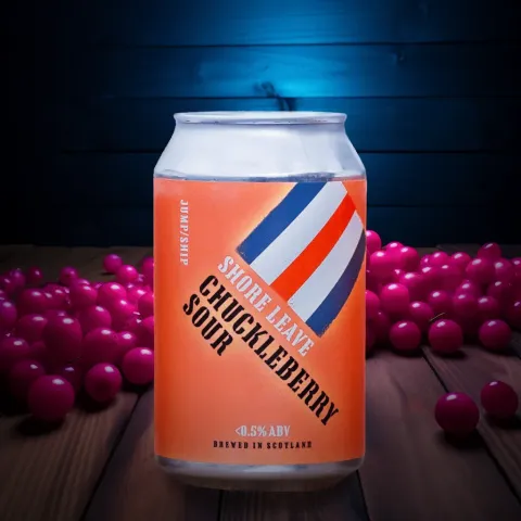 Jump Ship Shore Leave Alcohol-Free Chuckleberry Sour (0.5% ABV)