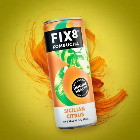 Fix8 Sicillian Citrus Kombucha Can (0.0% ABV)
