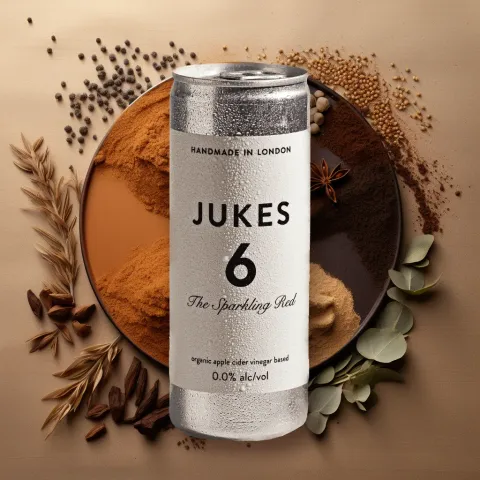 Jukes 6 Alcohol-Free Sparkling Red Wine (0.0% ABV)