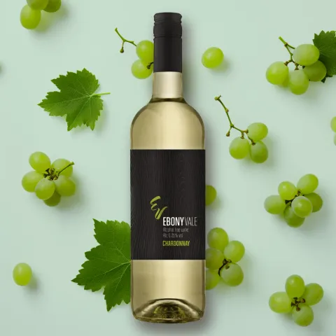 Ebony Vale Chardonnay Alcohol-Free White Wine (0.05% ABV)