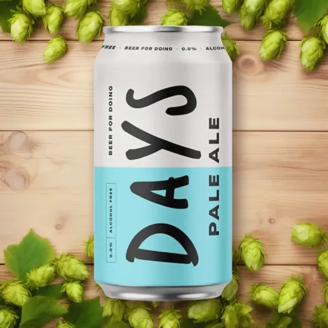 Days Brewing Alcohol-Free Pale Ale Can (0.0% ABV)