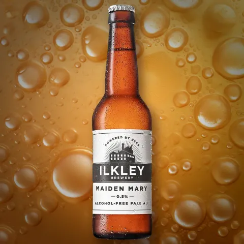 Ilkley Brewery Maiden Mary Alcohol-Free Pale Ale (0.5% ABV)