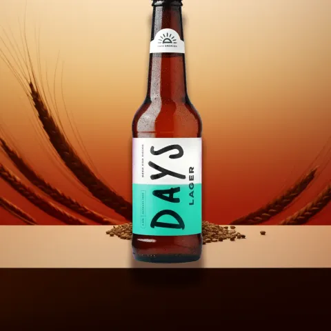 Days Brewing Alcohol-Free Lager (0.0% ABV)
