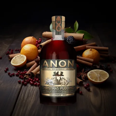 Anon Alcohol-Free Spiced Cane Christmas Pudding Spirit (0% ABV)