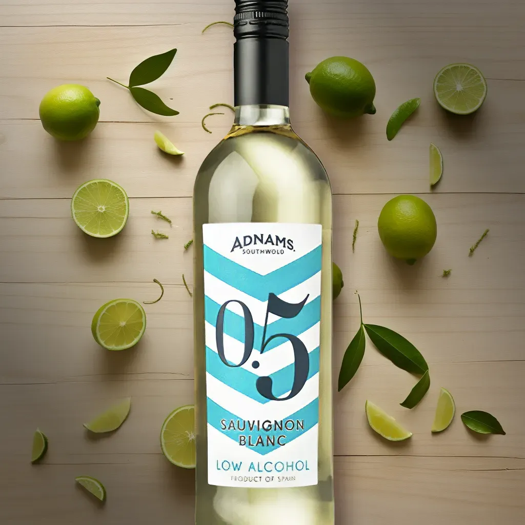 Adnams Sauvignon Blanc Alcohol Free White Wine (0.5% ABV)