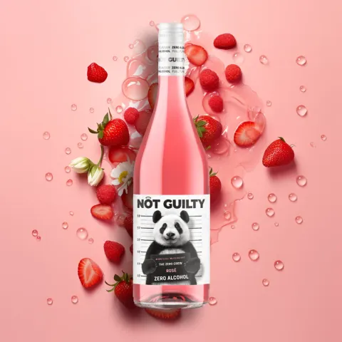Not Guilty Alcohol-Free Rosé Wine (0.05% ABV)