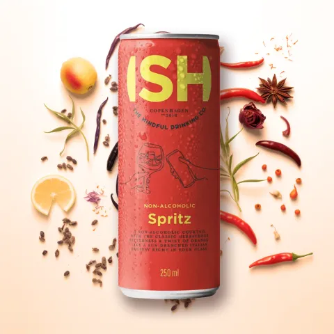 Ish Spirits Alcohol-Free Spritz Cocktail (0.5% ABV)