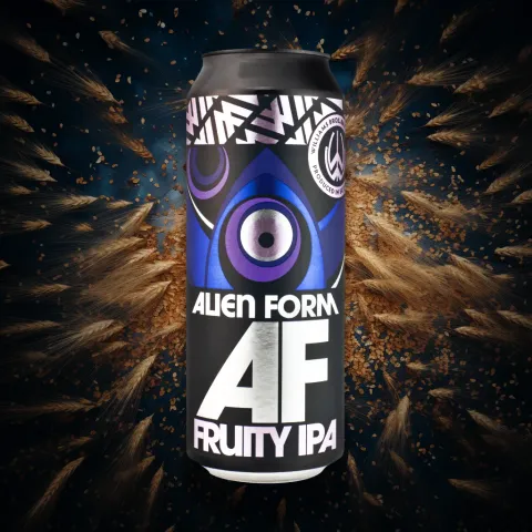 Williams Bros Brew 'Alien Form' Alcohol-Free Fruity IPA (0.5% ABV)