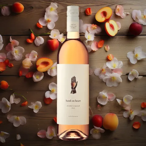 Hand on Heart Rosé Alcohol-Free Wine (0.5% ABV)