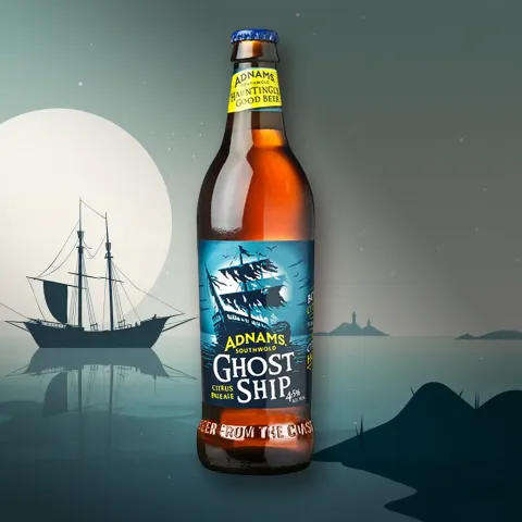 Adnams Ghost Ship Alcohol-Free Beer (0.5% ABV)