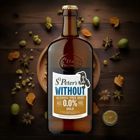 St Peters Without® Alcohol-Free Gold Ale (0% ABV)