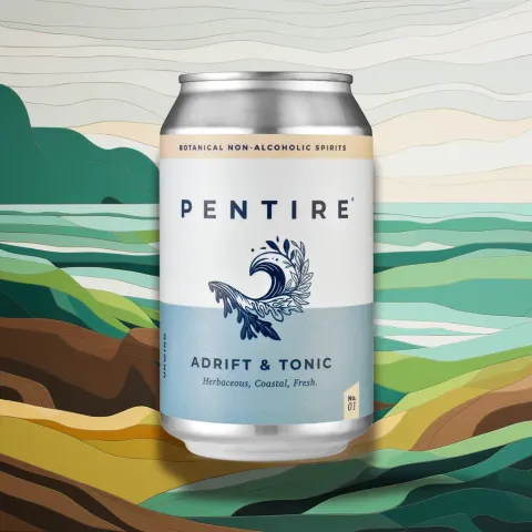 Pentire & Tonic Can - Adrift (0.5% ABV)