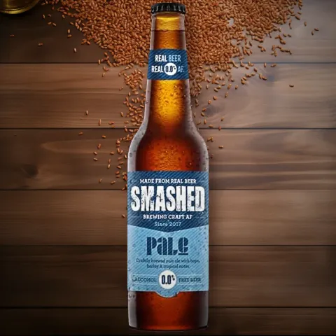 Smashed Alcohol-Free Pale Ale (0.05% ABV)