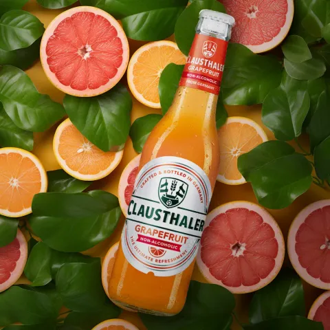 Clausthaler Grapefruit Alcohol-Free Beer (0.5% ABV)