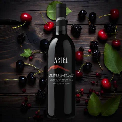 Ariel Cabernet Sauvignon Alcohol-Free Red Wine (0.5% ABV)