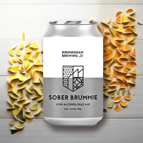 Birmingham Brewing Company Sober Brummie Pale Ale (0.5% ABV)