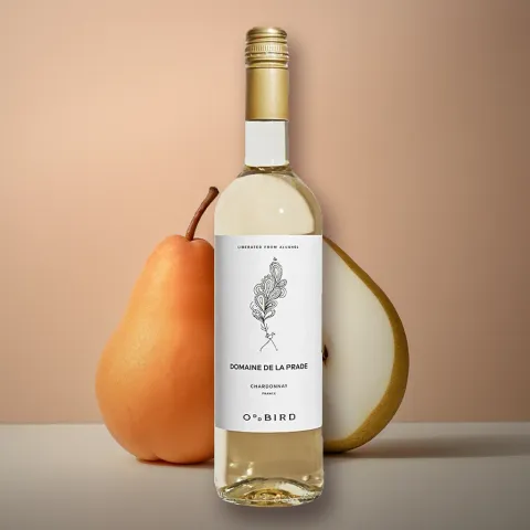 Oddbird Domaine de la Prade Chardonnay Organic Alcohol-Free White Wine (0.0% ABV)